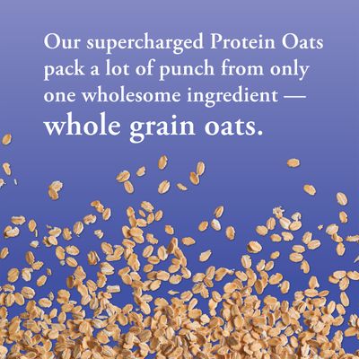 Bob's Red Mill High Protein Oats - 32 oz (Pack of 4), Gluten Free, 10g/Serving, Non GMO, Whole Grain, Plant Based Protein