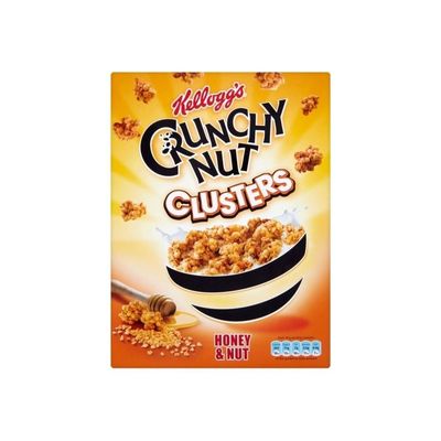 Kellogg&#39;s Crunchy Nut Clusters Honey &amp; Nut (450g)