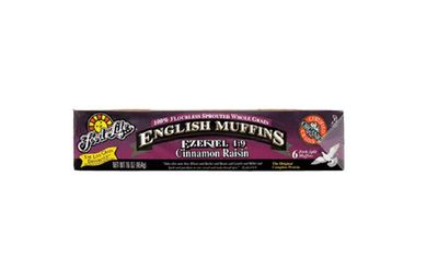 Food For Life Muffins, Cinnamon Raisin Sprouted Whole Grain English, 16 Ounce (Pack of 6)