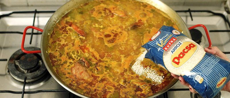 Dacsa Round Rice for Paella Extra 1Kg (Valencia, Pack of 1)