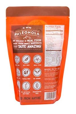 Paleonola - Grain Free Granola Maple Pancake Flavor - Non-GMO, Grain, Soy, Gluten, Dairy Free - Low Carb Protein Snack For A Healthy Breakfast