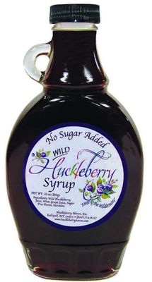 Sugar Free Huck Syrup, 10oz