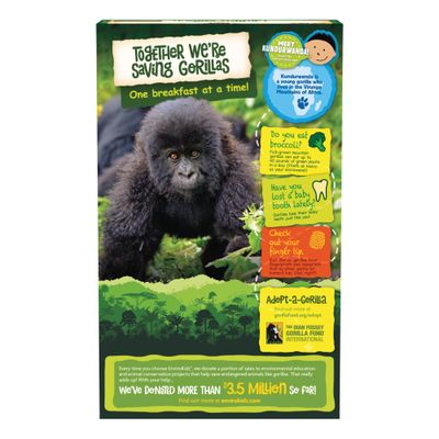 EnviroKidz Organic Gorilla Munch Cereal, 10 oz (Pack of 1), Corn Puffs, Gluten Free, by Nature's Path