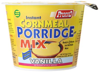 Pronto Porridge Cup, Vanilla, 2.1 Ounce (Pack of 12)