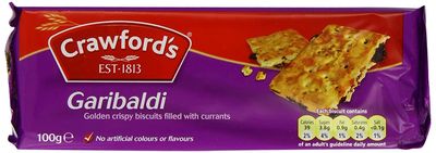 Crawford&#39;s Garibaldi Biscuits 100g (Pack of 12)