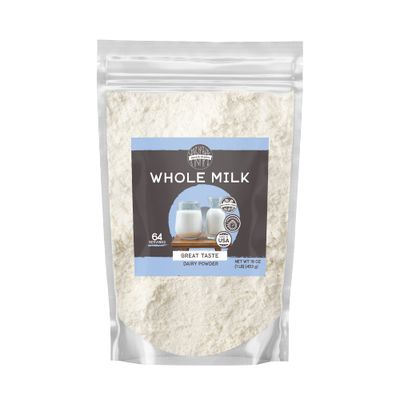 Birch &amp; Meadow 1 lb of Whole Milk Powder, Light Sweet Taste