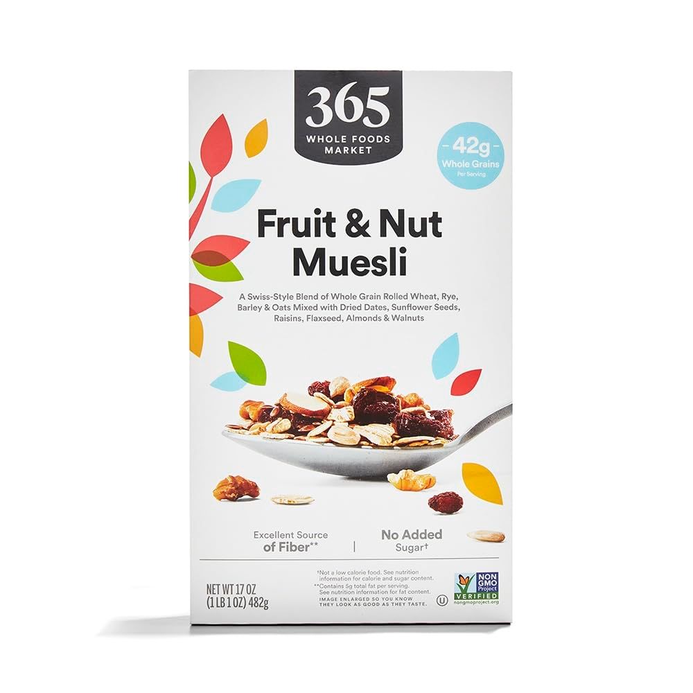 365 by Whole Foods Market, Muesli Fruit And Nut, 17 Ounce