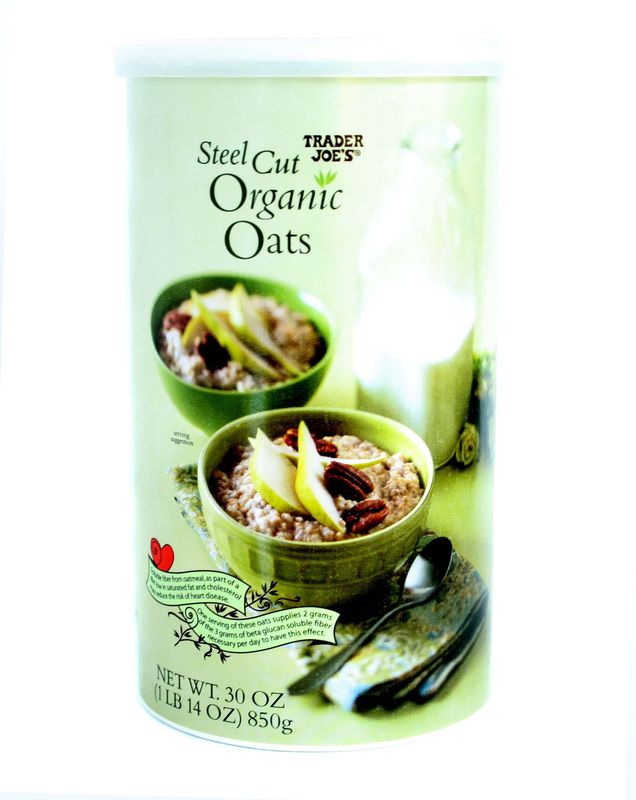 Trader Joe's Steel Cut Organic Oats 30 oz