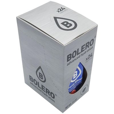BOLERO- Water Flavoring Drink Mix Fruit Flavors | Sugar-Free and Low Calorie Powdered Drink Mix, 1 Packet Makes1 Gallon | Europe's Favorite Drink Mix (24) Small Packets
