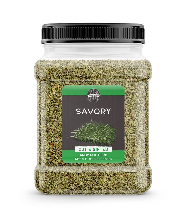 Birch &amp; Meadow 12.8 oz of Savory, Cut &amp; Sifted, Aromatic Herb