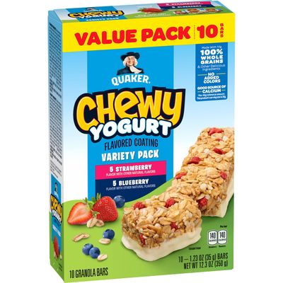 Chewy Yogurt Bars - Variety Pack 10ct