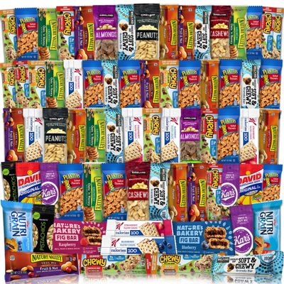Snacks Gift Variety Basket for Adults (72 Count) Great For Men, Women, Adults, Office, School, Colleges - Gift Assortment Package - Great Gift Basket For Home, Work, Office, Meetings, College