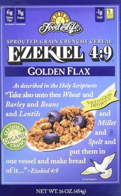 Food For Life Cereal Ezekiel 4:9 Golden Flax, 16 OZ