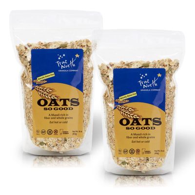 Four Whole Grains Muesli Oats So Good by True North Granola (Original Flavor, 16 oz. bag, 2 pack)