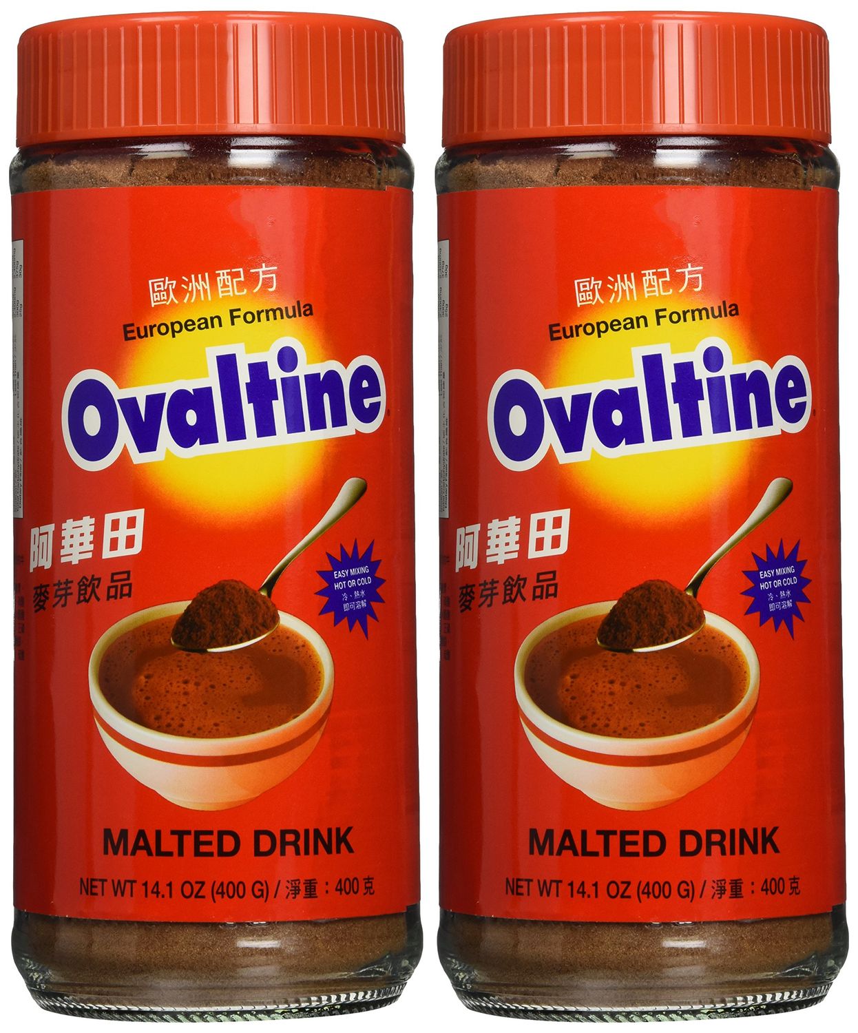 Ovaltine Malt Beverage Mix 400g - 14.1 Ounce (Pack of 2)