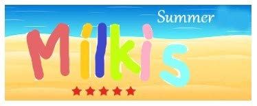Lotte Milkis 6 Flavors Combo (Original, Apple, Melon, Peach, Banana, &amp; Strawberry) (6 Flavors, Pack of 1)