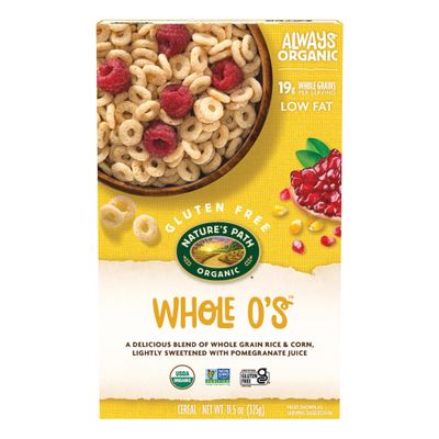 Nature&#39;s Path Organic Whole O&#39;S Cereal, 11.5 oz (Pack of 1), Gluten Free