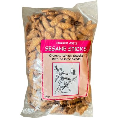 Trader Joe&#39;s Sesame Sticks, 16 oz (Pack of 1)