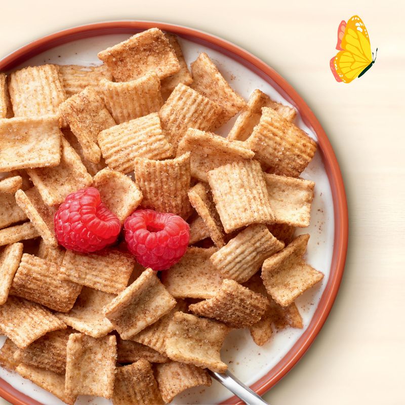 Cascadian Farm Organic Cinnamon Crunch Cereal, Whole Grain Cereal, 9.2 oz