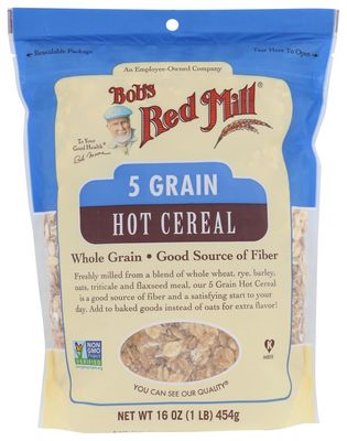 Bob&#39;s Red Mill 5 Grain Rolled Hot Cereal, 16 Oz.