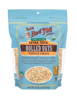 Bob's Red Mill Organic Extra Thick Rolled Oats, 16-ounce (Pack of 4)