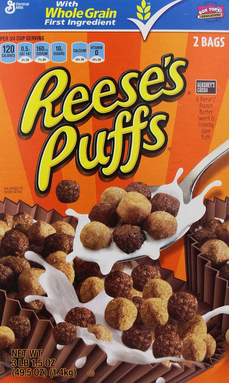 General Mills Reeses Puffs, 49.5 Ounce