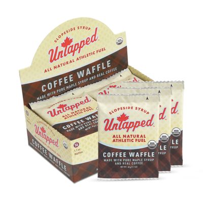 UnTapped Organic Coffee Waffle Box of 16