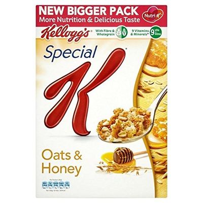 Kelloggs Special K Oats &amp; Honey 420g - Pack of 2