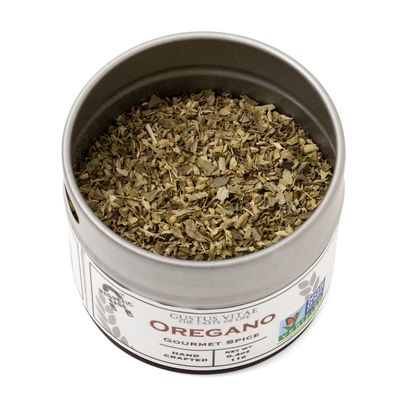 Pantry Starter Kit | Non GMO | Gourmet Spices And Salt | 8 Small Batch Herbs &amp; Spices | Handpacked in Magnetic Tins | Gustus Vitae | #214