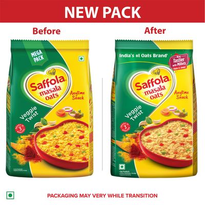 Saffola Masala Oats Veggie Twist 1 Kg