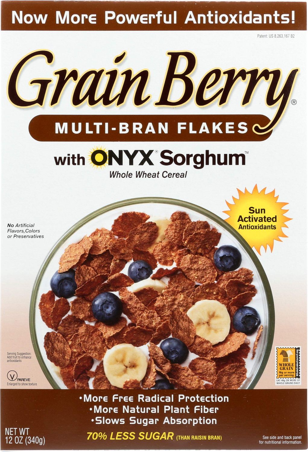 Grain Berry Bran Flakes Cereal, 12 Ounce