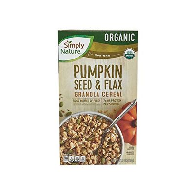 Simply Nature USDA Organic Pumpkin Seed &amp; Flax Granola Cereal - 11.5 oz