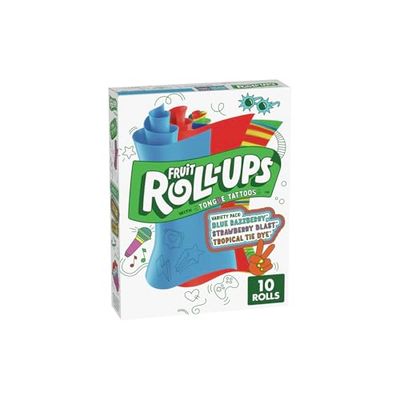 Fruit Roll-Ups Fruit Flavored Snacks, Variety Pack, Pouches, 10 ct