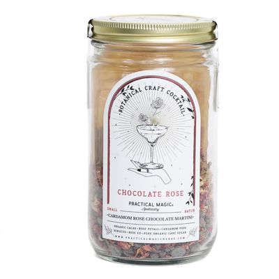 Practical Magic Grapefruit Breeze Craft Cocktail Infusion Kit, Dry Craft Mix in a Jar, Natural Dehydrated Fruit, Herbs, Spices, 16 oz Glass Jar Mixer for Cocktails &amp; Mocktails. Makes 10 Cocktails.