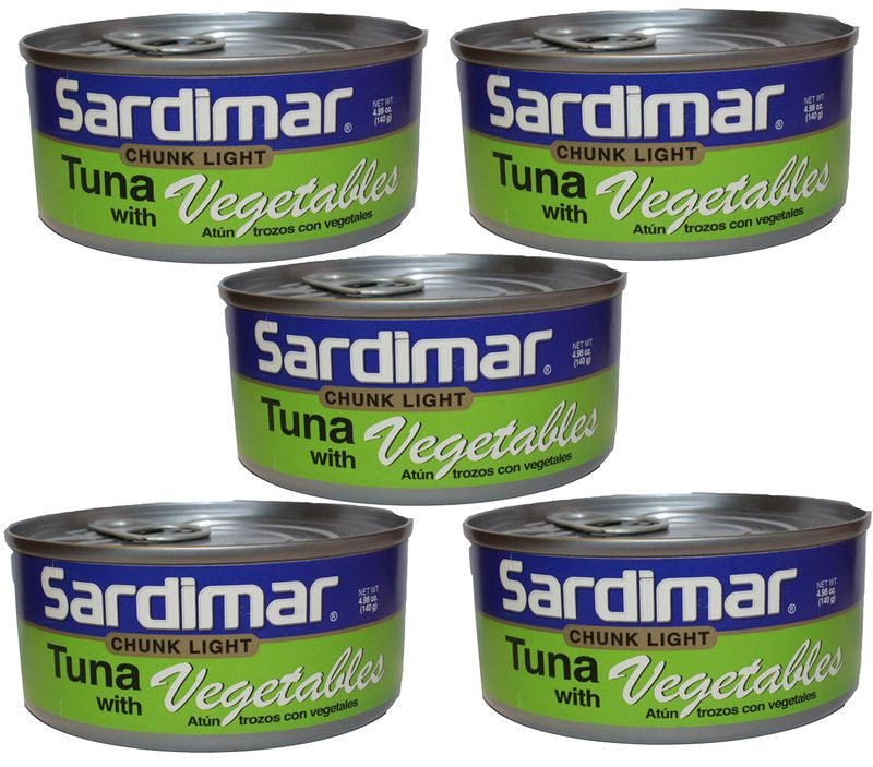 Sardimar Tuna Chuncks (Vegetables, 5)