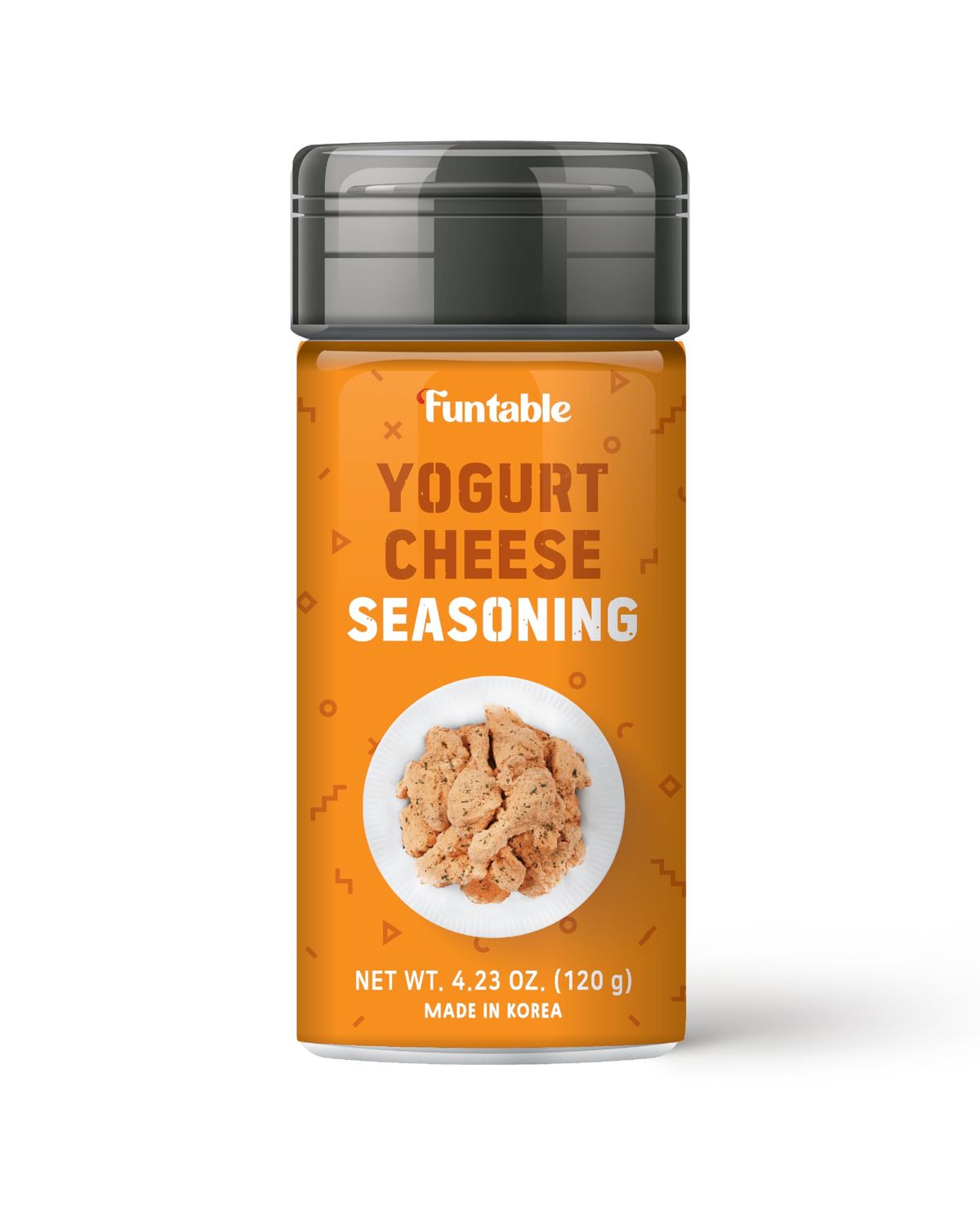 Funtable Yogurt Cheese Seasoning (4.2oz) - Rich &amp; Savory Cheese Blend with Cheddar, Butter &amp; Yogurt Flavors. Kids Favorite, Chicken, Nuggets, Fries, Popcorn, Nachos &amp; More.