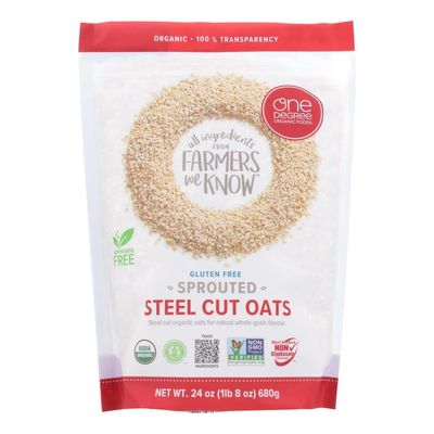 Hot Cereal Steel Cut Oat USA (24oz) (Case4)