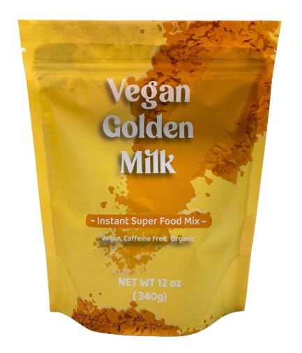 Golden Milk Powder, Vegan, Superfood Beverage, Turmeric, Latte