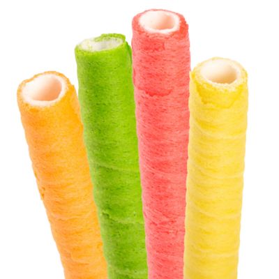 2024 Kellogg's Cereal Straws Froot Loops Edible Breakfast Straw Alternatives for Milk, 90's Childhood Nostalgic Treat, Cereals for Kids, 18 Count