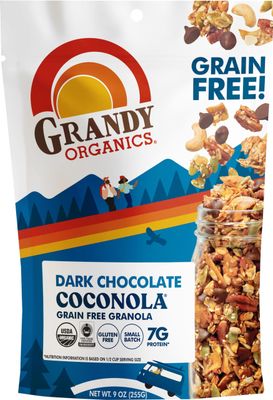 Grandyoats Organic Granola, Chocolate Chunk Coconola, 9 Oz