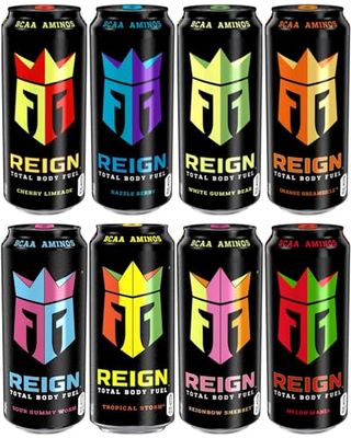 Total Body Fuel, 8 Flavor Variety Pack, Fitness &amp; Performance Drink, 16oz (Pack of 8)