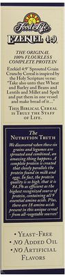 Food For Life Ezekiel 4:9 Organic Sprouted Grain Cereal, Golden Flax, 16-Ounce Boxes (Pack of 6)