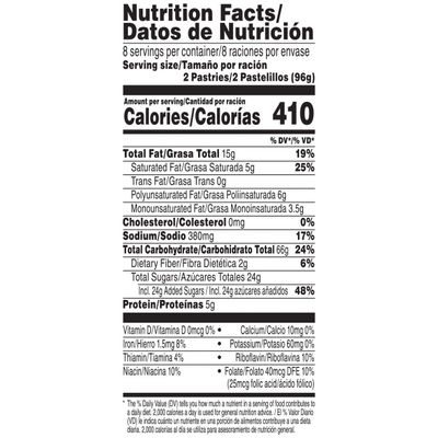 Kellogg's Pop-Tarts Unfrosted - Toaster Pastries Breakfast for Kids, 16 Count, 27 oz (Unfrosted Brown Sugar Cinnamon)