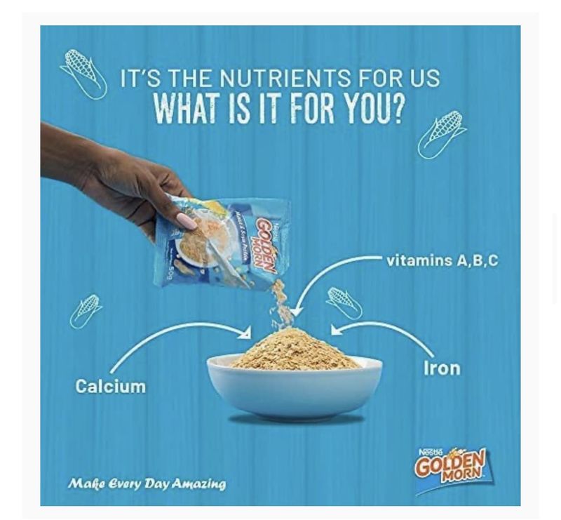 Golden Morn Cereal, 900g Instant Maize Cereal