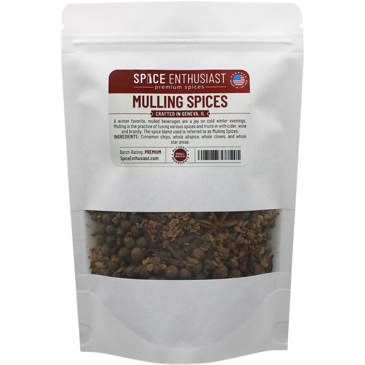 Spice Enthusiast Mulling Spices - 4 oz