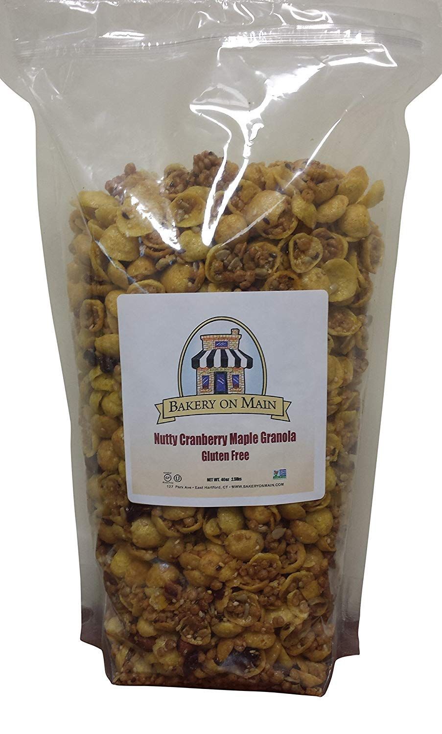 Bakery On Main Gluten-Free, Non GMO Granola, Cranberry Almond Maple, 2.5 Pound