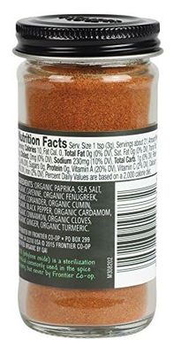 Frontier Organic Seasoning, Berbere, 2.3 Ounce