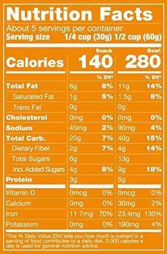 Udi's Gluten Free Original Granola, Dairy Free and Egg Free, 11 Ounce (Packaging May Vary)