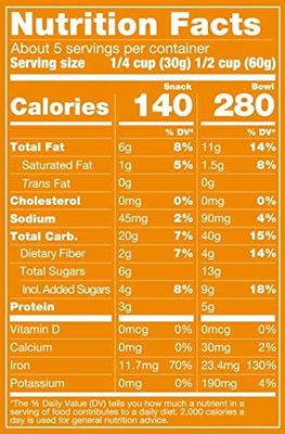 Udi's Gluten Free Original Granola, Dairy Free and Egg Free, 11 Ounce (Packaging May Vary)