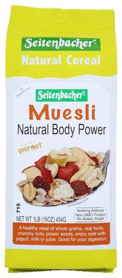 Seitenbacher Musli #1 Natural Body Power Cereal, 16 Ounce